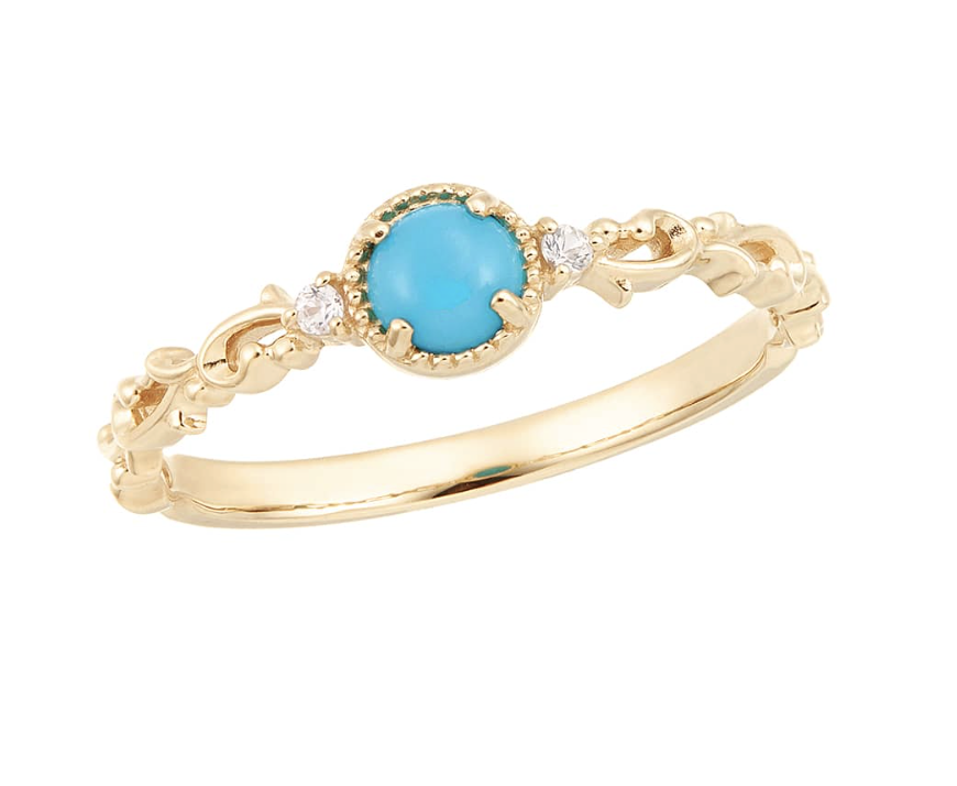 ジュエリーツツミ YG ターコイズリング