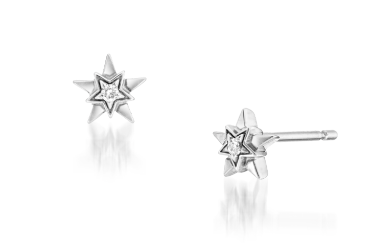 STAR JEWELRY K10 ピアス Star of Stars